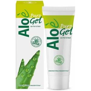 Erboristeria Magentina Aloe' Gel Puro Bio 150 ml - Gel lenitivo per la pelle, ideale per tutta la famiglia