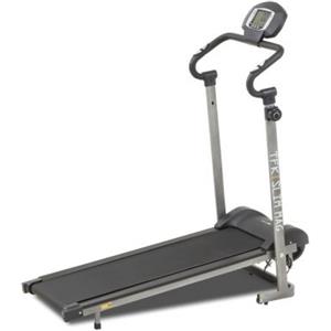 Everfit Tfk-Slim-Mag Tapis roulant magnetico con doppio volano da 6 kg, struttura richiudibile salvaspazio