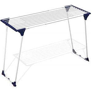 GIMI Stendibiancheria a Cavalletto DINAMIK 20 - Confezione da 2, Pieghevole e Compatto