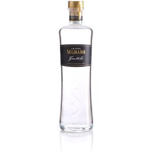 Segnana - Grappa Gentile 700ml, Non Invecchiata, Colore Bianco Cristallino, Aroma Delicato e Gusto Morbido
