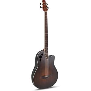 Applause Basso Elettro-Acustico Elite AEB4 Mid Cutaway 4 corde - Corpo Roundback Lyrachord Mid-Depth - Preamp AP3TP- Tavola in Abete - Vintage Varnish Satin - AEB4-7S