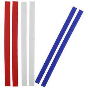 Folksy Super Kitchen SUPER KITCHEN Strisce di Spessore in Silicone per Impasto, Set di Guide per Mattarello, Accessori per Pasticceria, Distanziatori per Pasticceria, Pizza, Pasticceria, Glassa di Fondente (2, 4, 6 mm)