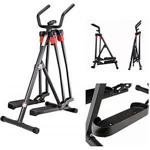 FFitness FLMD068N Versione Premium Air Walker Strider Elliptical Ellittica da Camera Pieghevole Cross Trainer Fitness