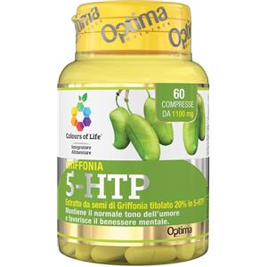 OPTIMA NATURALS Srl Colours Of Life, Griffonia 5-HTP, 60 Compresse