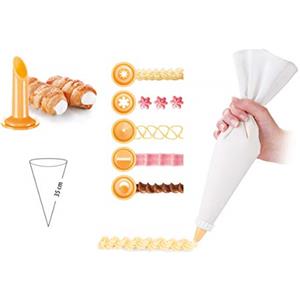 Tescoma 630487 Delicia Sac a Poche con 6 Beccucci Decoratori