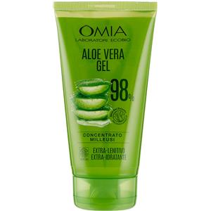 Omia Aloe Vera Gel 98% - Gel Idratante e Lenitivo per Viso e Corpo, 150 ml