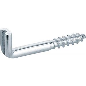 haggiy Gancio a Vite 4,5x40mm, zincato, dritto (25 pz.)