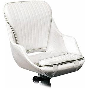 Osculati Scocca in Polietilene Bianco con Cuscini Smontabili e Fissaggi in Ottone