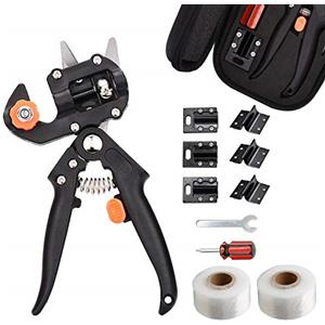 Yolando Forbici da Innesto Attrezzi del Giardino Potatura Cesoie Utensile Innesto, Professionale Macchina Innesto per Efficiente Potatura e Innesto per Alberi da Frutto/Pianta/Ramo, Garden Grafting Tool