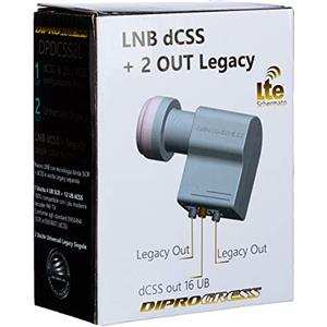 Diprogress LNB dCSS 2 Uscita Legacy convertitore 16UB