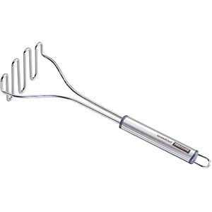 Tescoma 428284 Schiacciapatate, Acciaio Inossidabile, Grigio, 28x10.3x7.1 cm