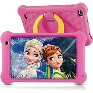 Wainyok Tablet Bambini, 2GB RAM + 32GB ROM, Quad Core, Controllo Parentale, Protezione Per Gli Occhi da 7 Pollici Display IPS Tablet Android 11 Con Custodia a Prova di Bambini