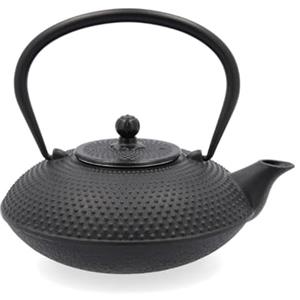 Quid Aissa Teiera in ghisa con filtro in acciaio inox, 0,8 l, valida per tutti i fuochi, standard