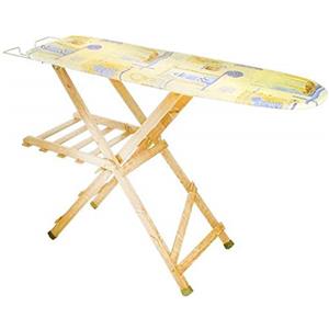 DELTA TRADE Asse Tavola Tavolo da stiro in legno di faggio levigato Naturale