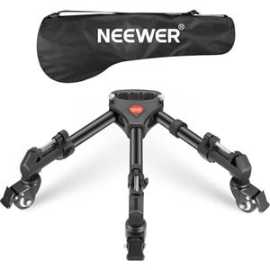 Neewer Dolly Carrello Base di Treppiede con Ruote in Gomma e Montatura Regolabile di Gambe per Fotocamera DSLR e Videocamera Canon Nikon Sony