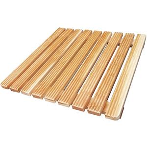 Onlywood Pedana doccia larice cm 50x50 per piatti da 70x70