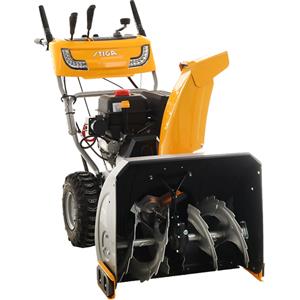 Stiga ST 5262 P - Spazzaneve a scoppio 4 tempi con avviamento elettrico, larghezza di lavoro 62 cm e impugnature riscaldate