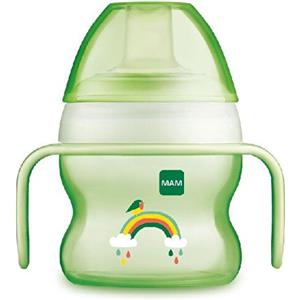 BAMED BABY ITALIA Srl Mam Starter Cup La prima tazza del bambino colore verde 4+ mesi 150ml
