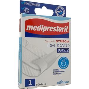 Medipresteril Cerotto in Striscia Delicato in TNT, 50 x 6cm