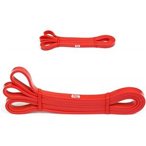 CKB LTD Rosso 5.5-13kg 1.3 cm RESISTENZA BAND Pull Up Bande Esercizio Loop Band Corpo Resistenza Di Addestramento UNITÀ SINGOLA Trazioni alla Sbarra Assistite Fasce Elastiche per l'Allenamento CrossFit