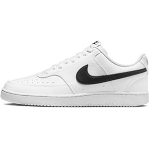 NIKE Court Vision Low Next Nature, Sneaker Uomo, White Black White, 42 EU