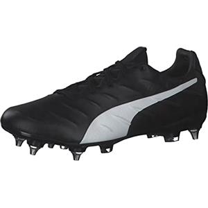 PUMA King Platinum 21 Mxsg - Scarpe da Calcio da Uomo, Nero (Puma Black), Bianco (Puma White), 40 EU