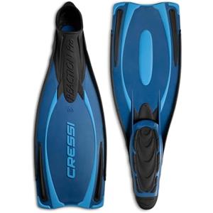 Cressi Reaction Pro Fins Pinne per Immersione, Apnea e Snorkeling, Multicolore (Nero/Argento), 40/41