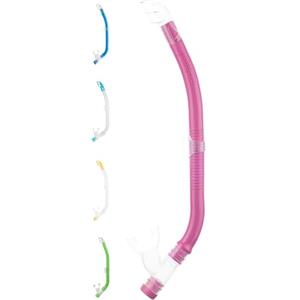 Cressi Top Snorkel, Tubo respiratore di ridotte Dimensioni per Donne/Ragazzi , Rosa