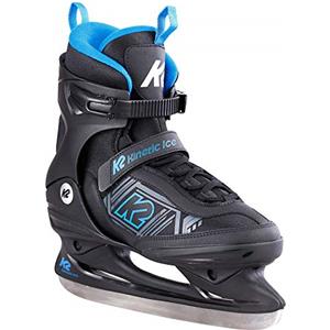 K2 Kinetic Ice - Pattini da ghiaccio da uomo M, nero e blu, EU 43.5, UK 9, US 10, 25E0230