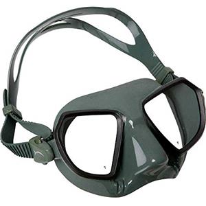 SALVIMAR Noah, Maschera Unisex Adulto, Verde/Nera, Taglia unica