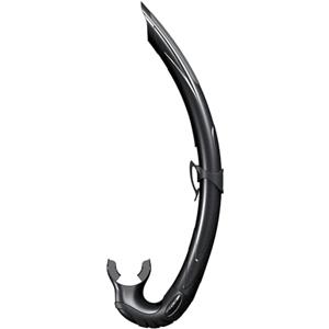 SEAC Jet - Snorkel con boccaglio ergonomico in silicone ipoallergenico e tubo flessibile in policarbonato per freediving e pesca subacquea