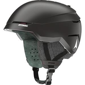ATOMIC Savor Casco da sci per adulti, unisex, vestibilità a 360° con Fit System, protezione superiore dagli urti, sistema di ventilazione Aircon, circonferenza testa: 63-65 cm, nero, misura XL