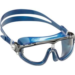 Cressi Skylight Swim Goggles, Occhialini Premium Per Nuoto Piscina Triathlon E Sport Acquatici Unisex Adulto, Nero/Bianco/Nero, Taglia unica