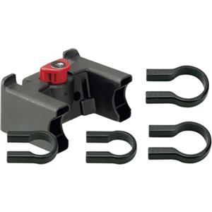 KlickFix, Adattatore Manubrio per lucchetti di Tutte Le Dimensioni, Nero (Schwarz), Taglia Unica