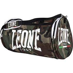 LEONE 1947, Camouflage Borsone Sportivo, Verde Mimetico, Taglia Unica, AC906