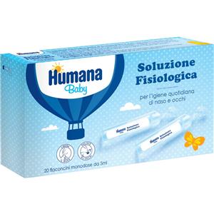 HUMANA ITALIA SpA Humana, Soluzione Fisiologica Monodose, 20 x 5 ml