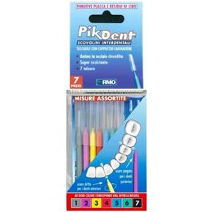 Pikdent - Stuzzicolino Misure Assortite Confezione 7 Pezzi