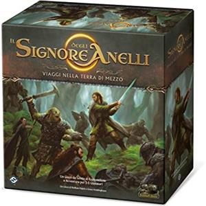 Asmodee Il Signore degli Anelli - Viaggi nella Terra di Mezzo, Gioco da Tavolo Collaborativo con App, 1-5 Giocatori, Edizione Italiana, 14 Anni