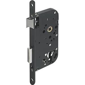 Yale Serratura da incasso con foro per cilindro, asse 40 mm, baule da 148 mm, cassetta di sicurezza reversibile con testa rotonda, ideale per porte d'ingresso, servizio e locali sensibili, colore