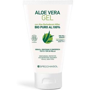 Specchiasol Aloe Vera Gel Bio Puro 150ml - Idratante e Protettivo per Pelli Sensibili