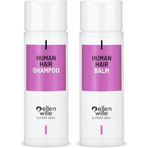 Ellen Wille PurePower - Set shampoo + balsamo per capelli umani