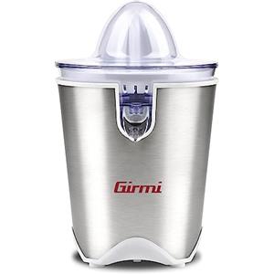 Girmi SR5400 Spremiagrumi, Capacità 150cc, 60 W, Due coni per agrumi, Beccuccio anti-goccia inox, Corpo Inox