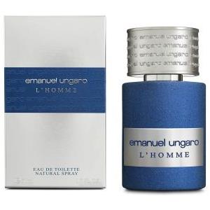 Emanuel Ungaro L'Homme Eau de Toilette 50 ml - Fragranza maschile elegante con note di cuoio