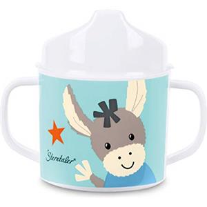 Sterntaler Emmi L'Asinello 6842000 Tazza Con Manici E Beccuccio, 6+ mesi, Multicolore