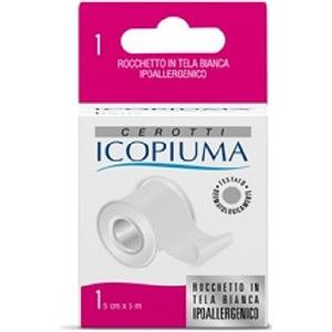 Icopiuma - Cerotto In Rocchetto Bianco 5X500 Cm Confezione 1 Pezzo