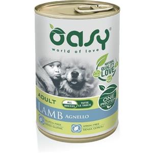 Oasy cane adult agnello umido 400 gr