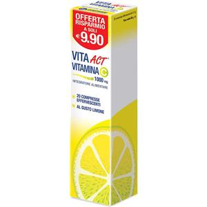 Act - Vita Vitamina C 1000 Mg Confezione 20 Compresse Effervescenti