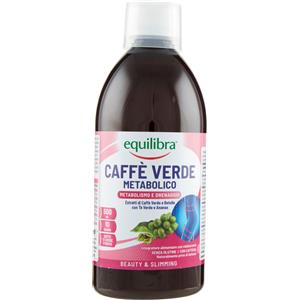 Equilibra Caffè Verde Metabolico 500 ml - Integratore per l'Equilibrio del Peso Corporeo con Tè Verde, Ananas, Betulla e Tarassaco