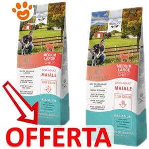 Marpet Dog Aequilibriavet Adult Medium Large Maiale - Offerta [PREZZO A CONFEZIONE] Quantità Minima 2, Sacco Da 12 Kg