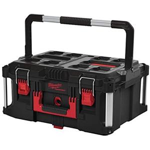 Milwaukee 932464079 - cassetta degli attrezzi Packout 2, colore: Rosso